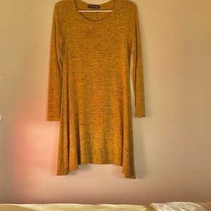 Yellow Knit Dress